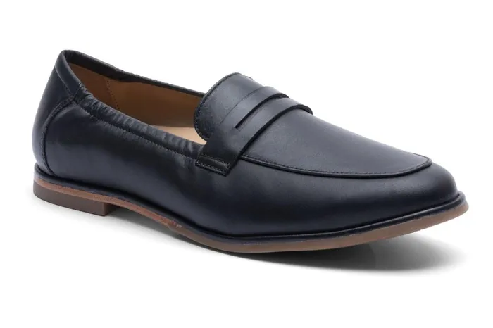 Women ABEO Footwear Casual Shoes Strada Loafer Black