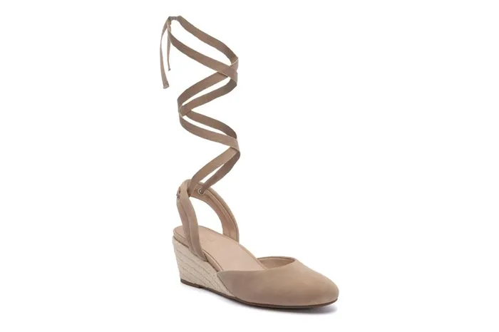 Women ABEO Footwear Dress Veranda Espadrille Lace Cuban Sand Suede