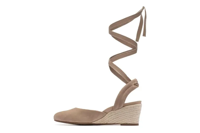 Women ABEO Footwear Dress Veranda Espadrille Lace Cuban Sand Suede Women ABEO Footwear Dress Veranda Espadrille Lace Cuban Sand Suede