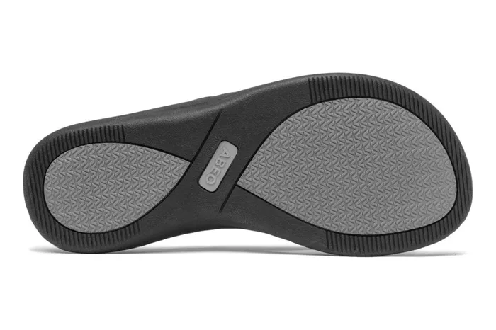 Women ABEO Footwear Sandals Laguna Thin Strap Black Women ABEO Footwear Sandals Laguna Thin Strap Black