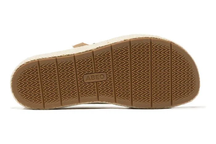 Women ABEO Footwear Sandals Solstice Cross Slide Coconut Milk Women ABEO Footwear Sandals Solstice Cross Slide Coconut Milk