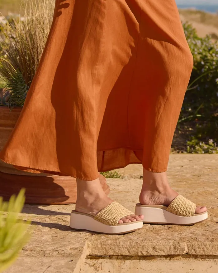 Women ABEO Footwear Sandals Solstice Slide Raffia Women ABEO Footwear Sandals Solstice Slide Raffia