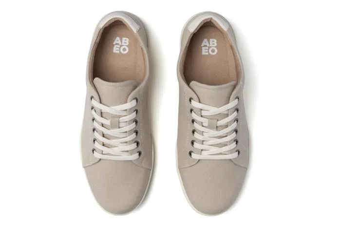 Women ABEO Footwear Sneakers Encore Sneaker Beige Canvas Women ABEO Footwear Sneakers Encore Sneaker Beige Canvas