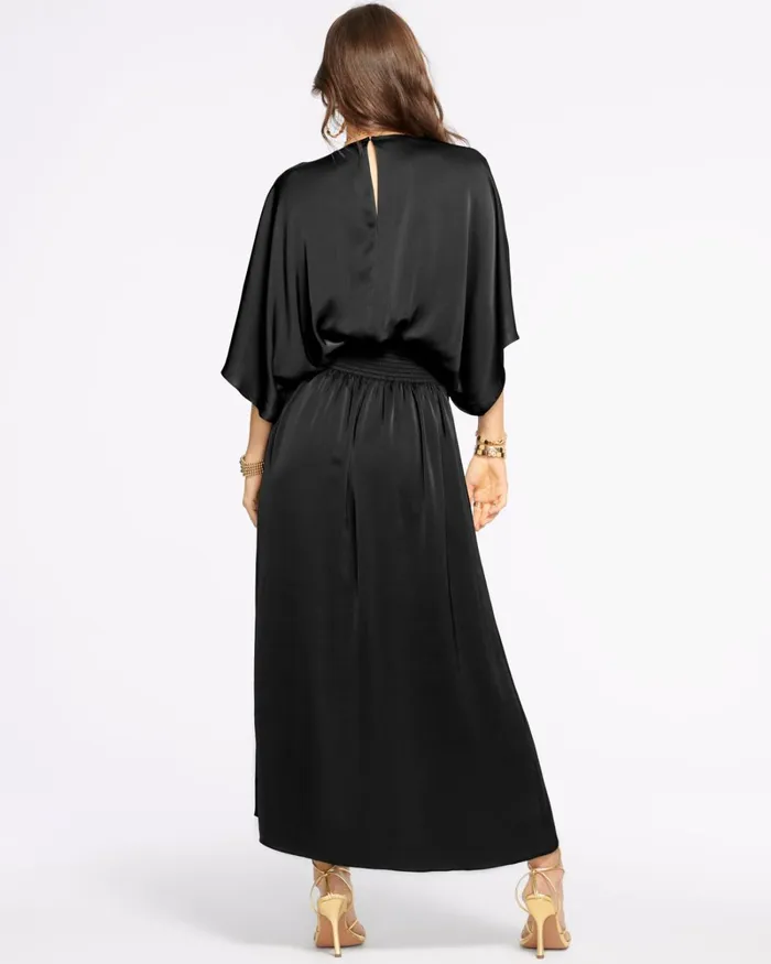 Women Adiel Wrap Midi Dress Soiree Red Ramy Brook Dresses