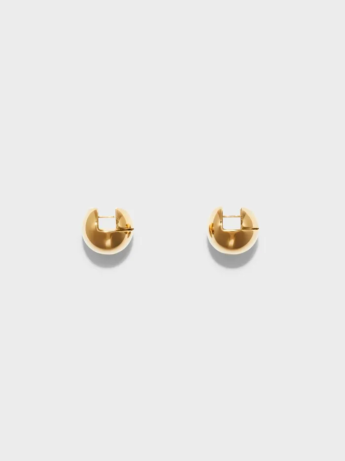 Women Alice Small 18kt GoldPlated Earrings Aeyde Earrings