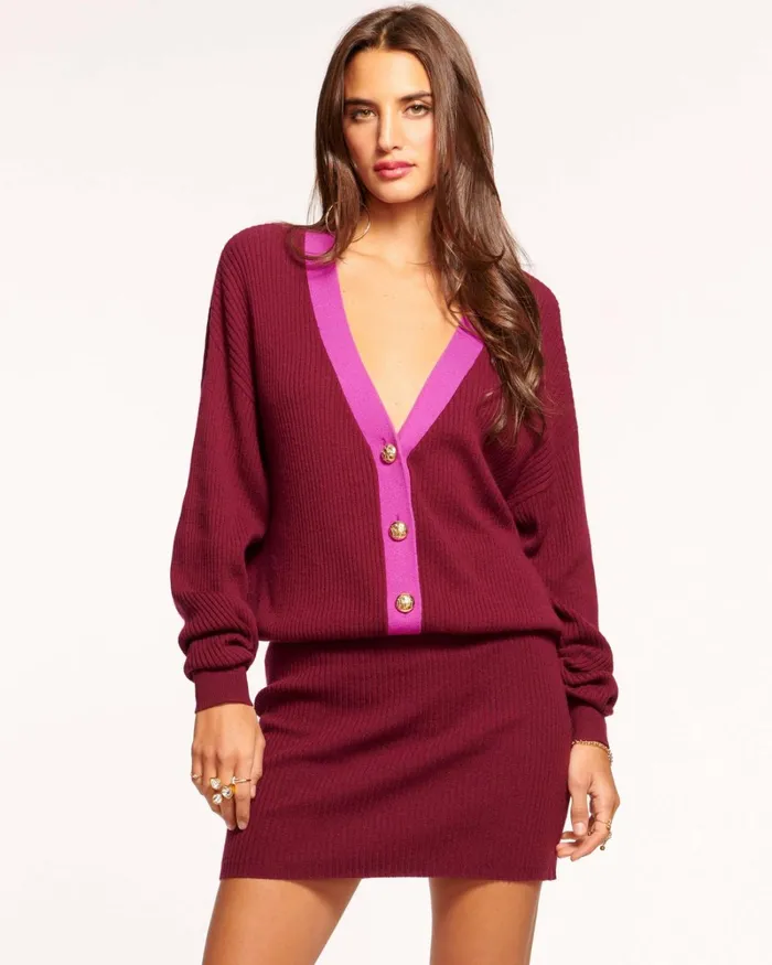 Women Andrea Sweater Dress Black Ramy Brook Dresses