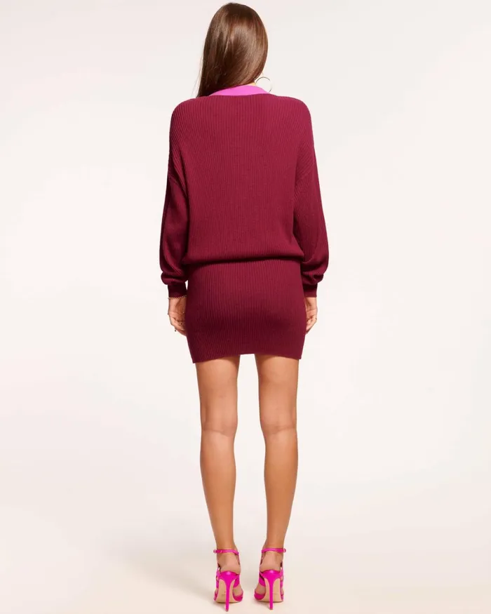 Women Andrea Sweater Dress Black Ramy Brook Dresses