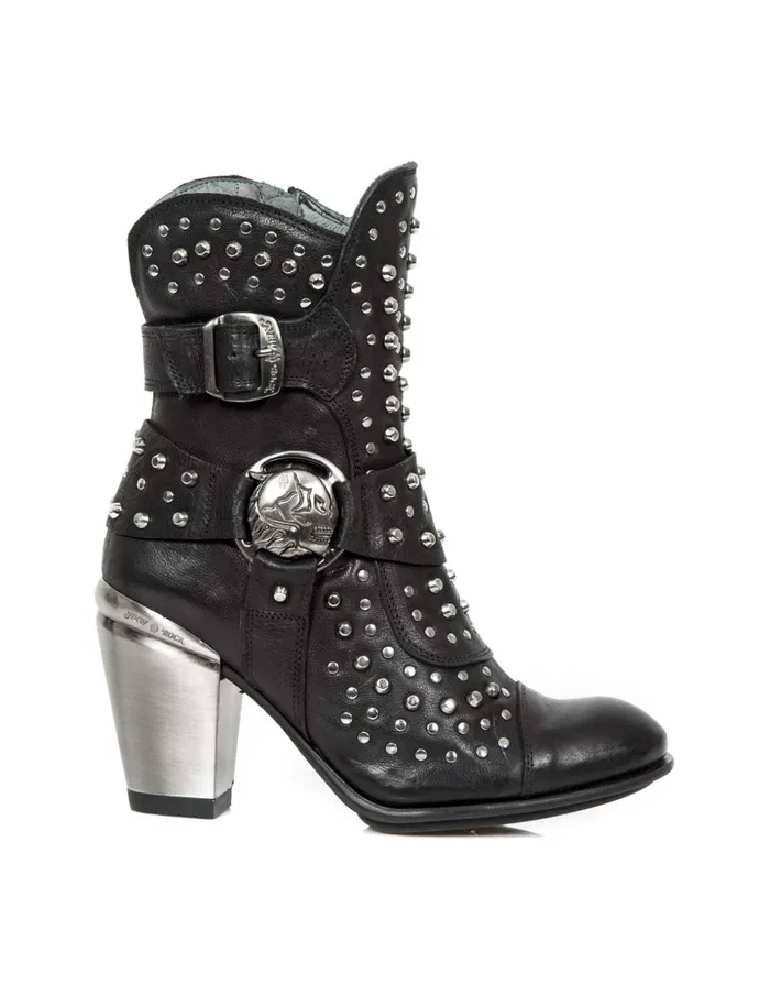 Women Ankle Boot Bull M7990C2 New Rock Heels