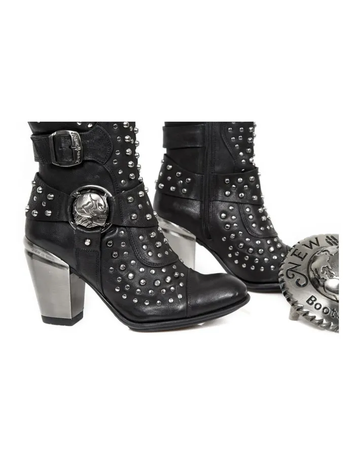 Women Ankle Boot Bull M7990C2 New Rock Heels