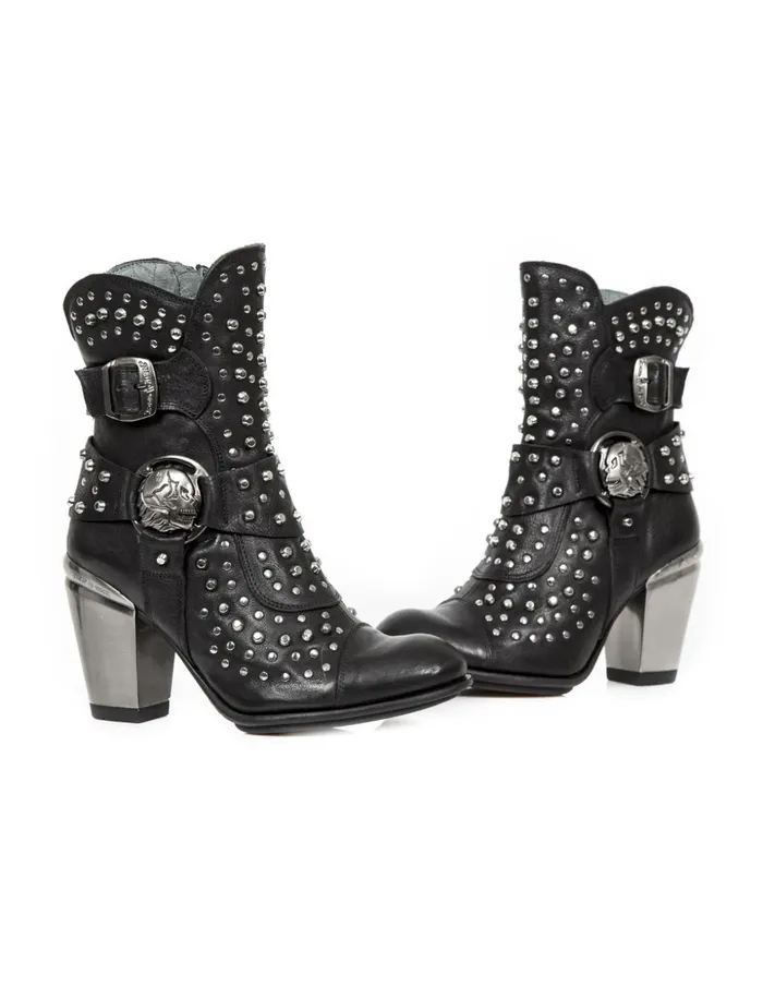 Women Ankle Boot Bull M7990C2 New Rock Heels