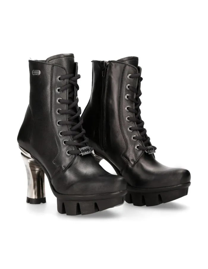 Women Ankle Boot Neopunk MNeopunk017S5 New Rock High Heels