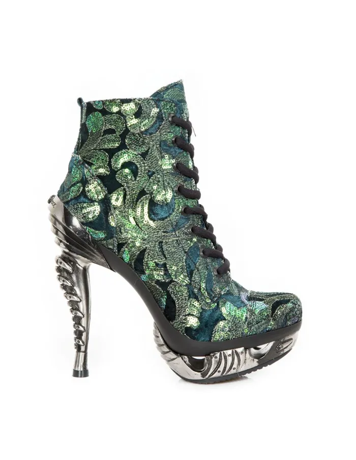 Women Ankle Boot Punk MMag016C31 New Rock High Heels