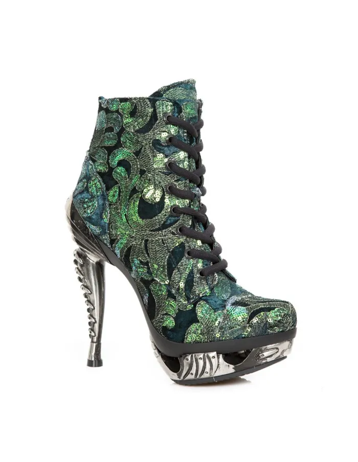 Women Ankle Boot Punk MMag016C31 New Rock High Heels