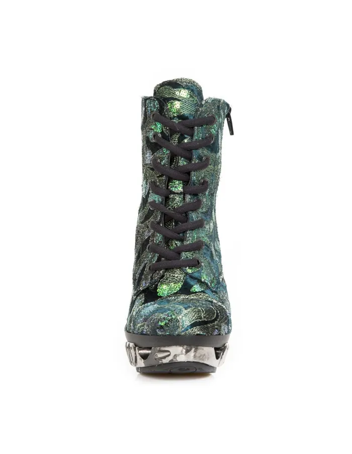 Women Ankle Boot Punk MMag016C31 New Rock High Heels
