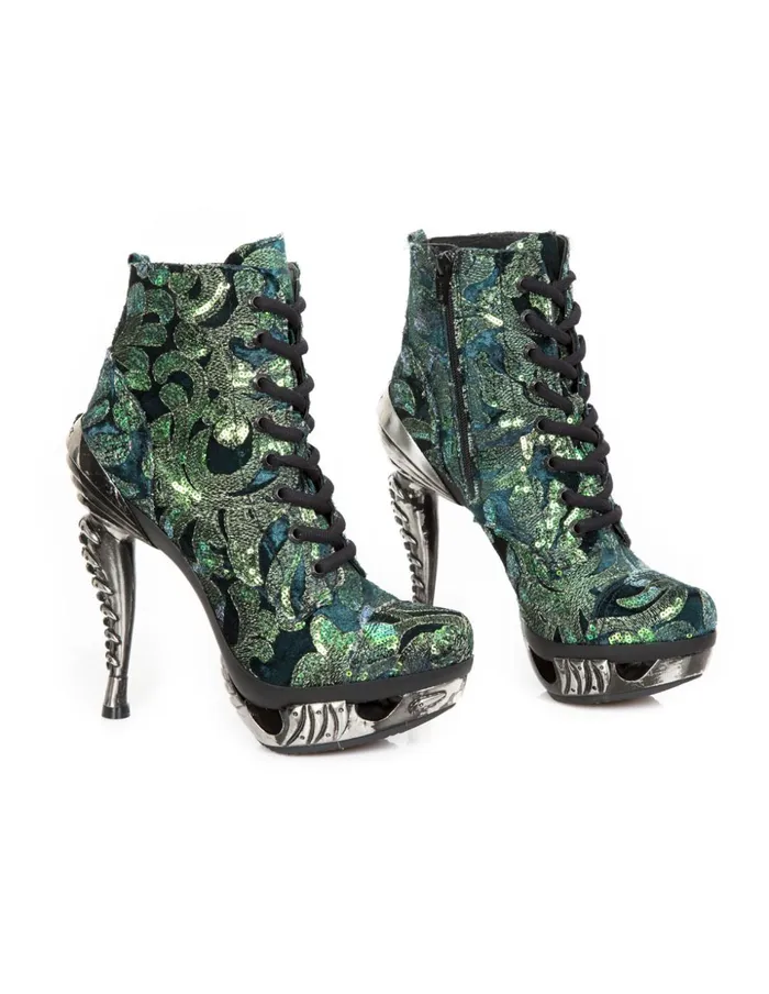 Women Ankle Boot Punk MMag016C31 New Rock High Heels