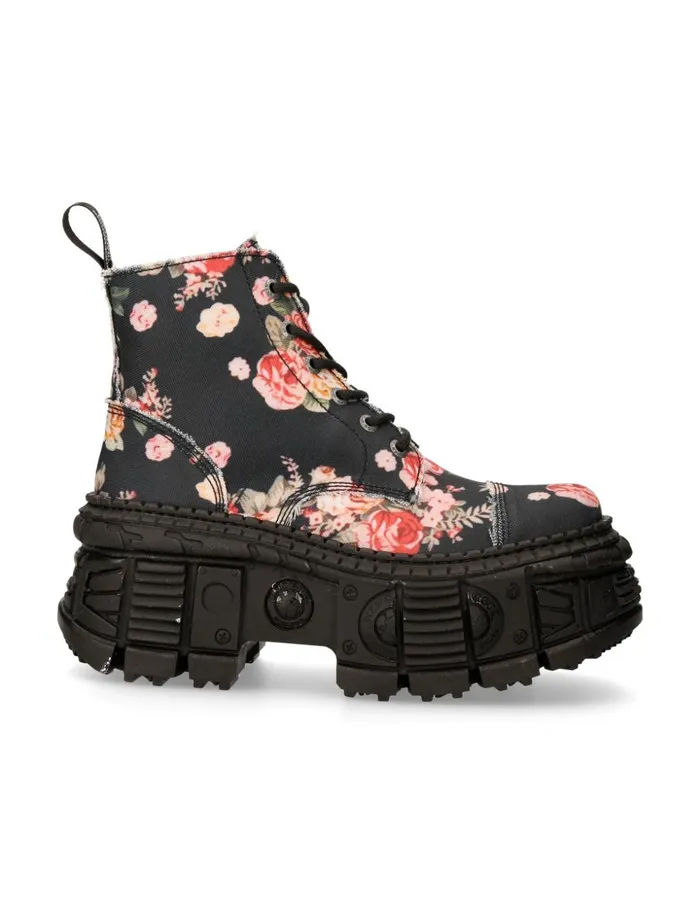 Women Ankle Boot Tank MWall005V36 New Rock Platform
