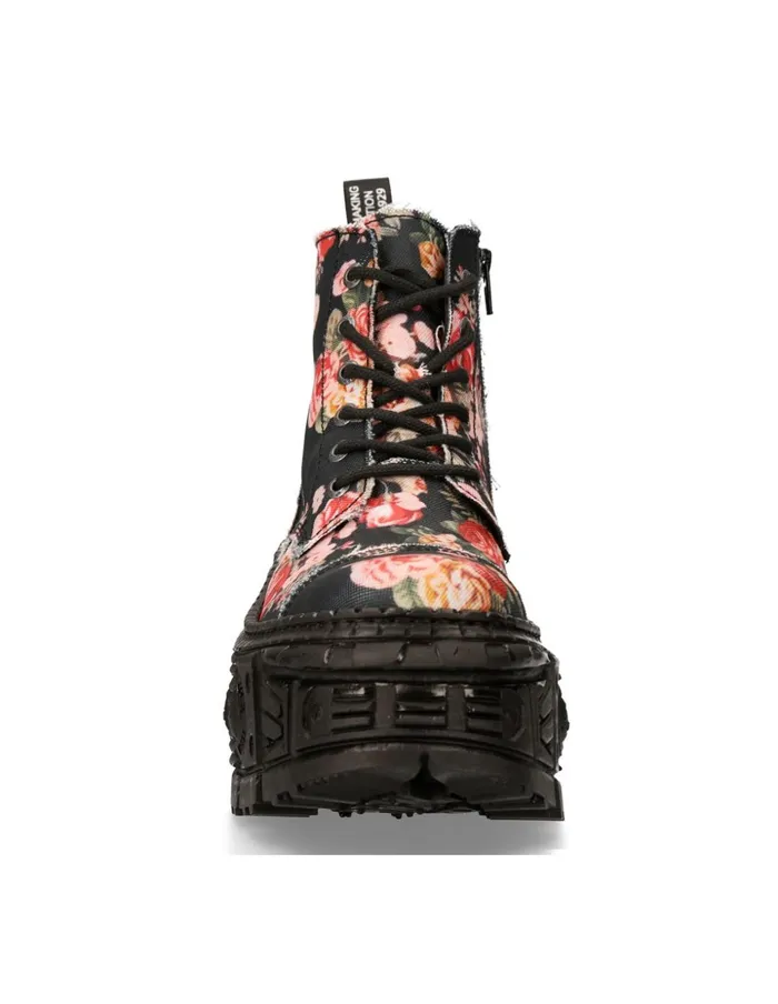 Women Ankle Boot Tank MWall005V36 New Rock Platform