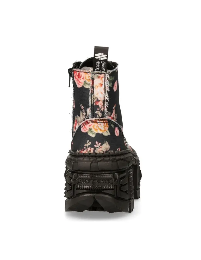 Women Ankle Boot Tank MWall005V36 New Rock Platform