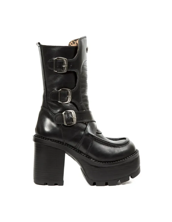 Women Ankle Boot Trail MSeve01C4 New Rock High Heels Women Ankle Boot Trail MSeve01C4 New Rock High Heels