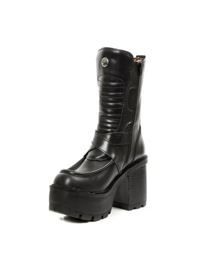 Women Ankle Boot Trail MSeve01C4 New Rock High Heels Women Ankle Boot Trail MSeve01C4 New Rock High Heels