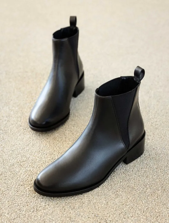 Women Ankle Boots Bobbies Camden Passion Black