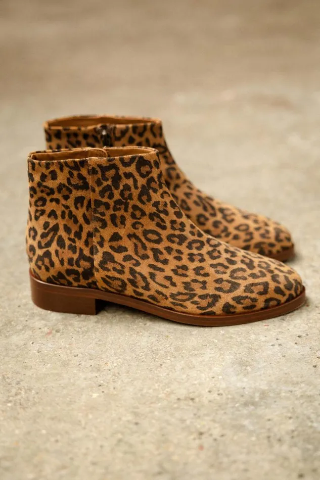 Women Ankle Boots Bobbies Hada Wild Leo