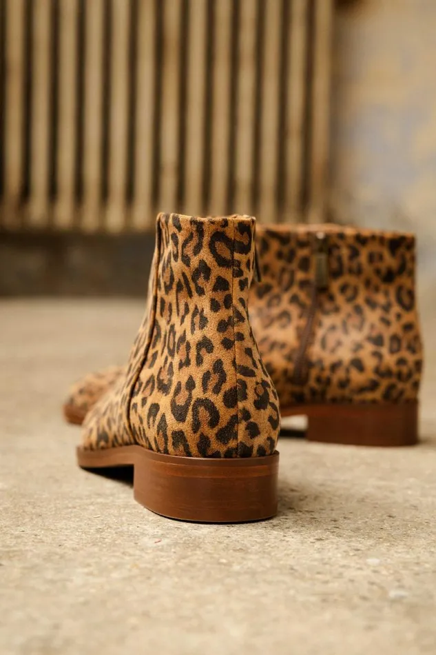 Women Ankle Boots Bobbies Hada Wild Leo