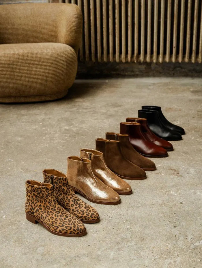 Women Ankle Boots Bobbies Hada Wild Leo