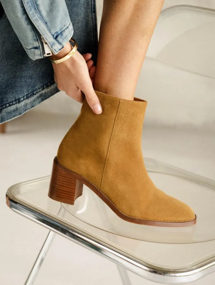 Women Ankle Boots Bobbies Sienna Nutmeg