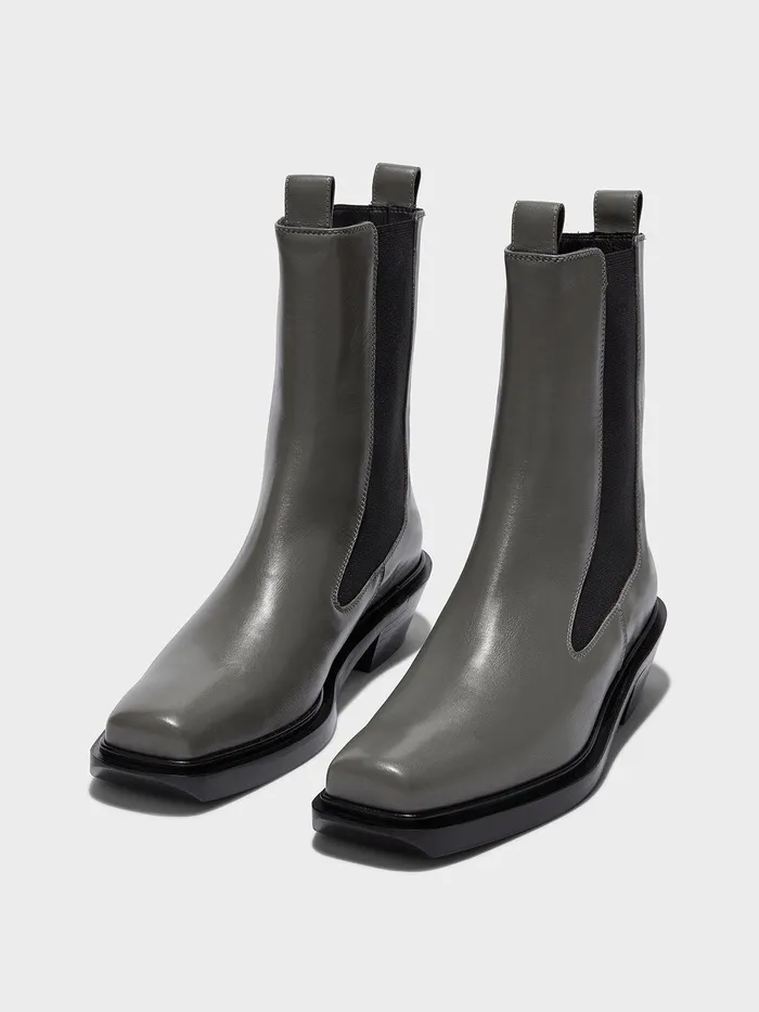 Women Antonia Leather Biker Boots Aeyde Ankle Boots