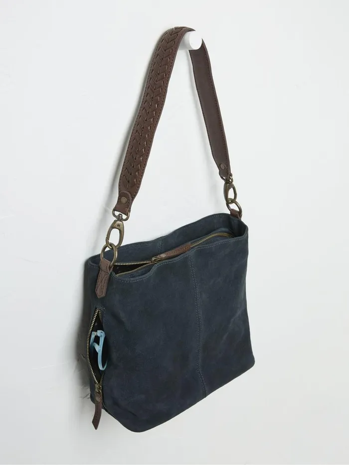 Women Bags and Purses Fat Face Teal Blue The Valletta Bag