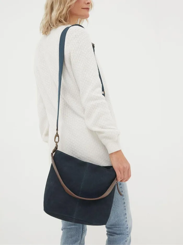 Women Bags and Purses Fat Face Teal Blue The Valletta Bag
