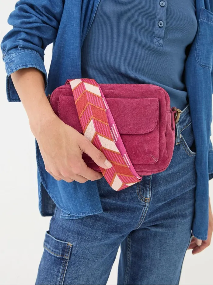Women Bags and Purses Fat Face The Oslo Pink Camera Bag