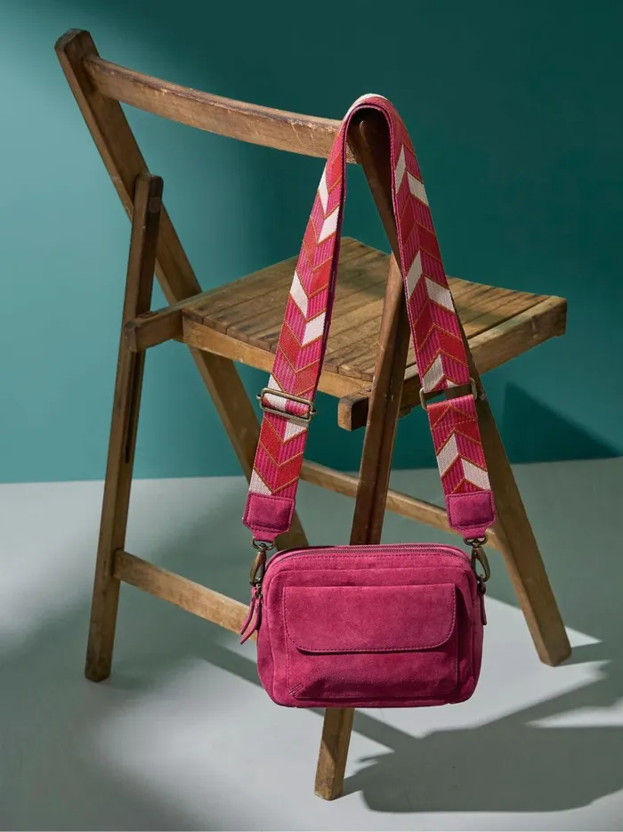 Women Bags and Purses Fat Face The Oslo Pink Camera Bag