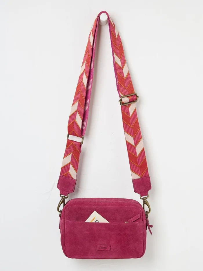 Women Bags and Purses Fat Face The Oslo Pink Camera Bag