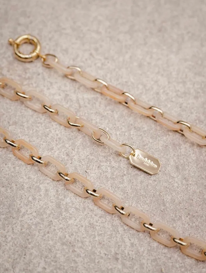 Women Belts Bobbies Ostuni Marbled Beige