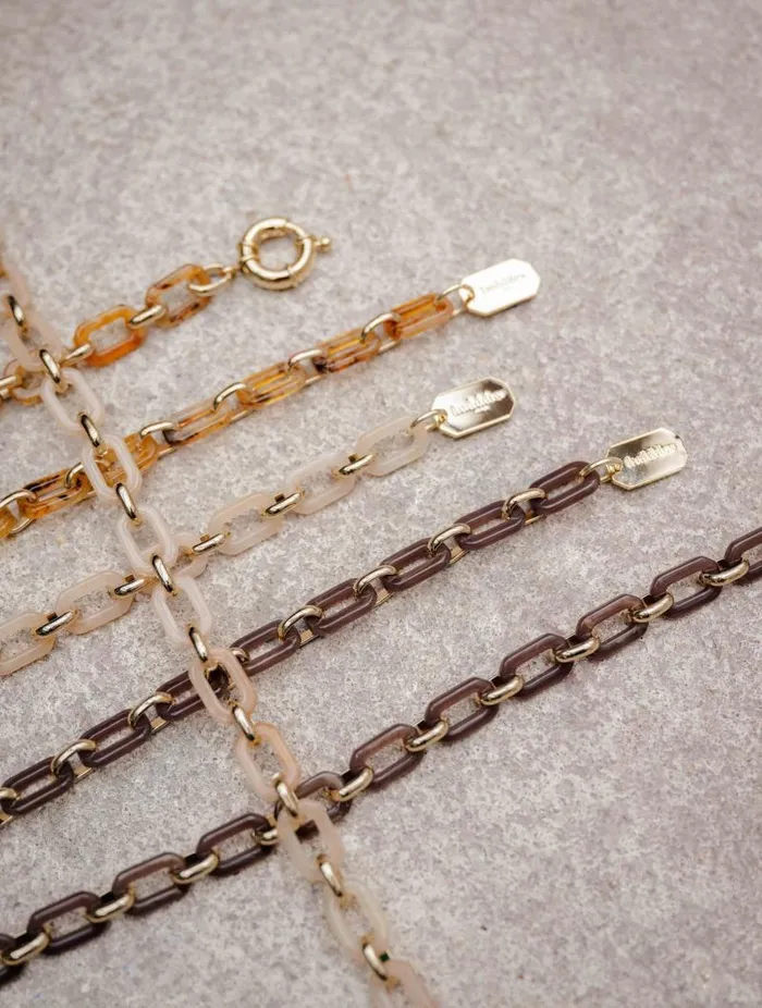 Women Belts Bobbies Ostuni Marbled Beige