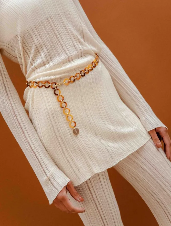 Women Belts Bobbies Vernazza Amber