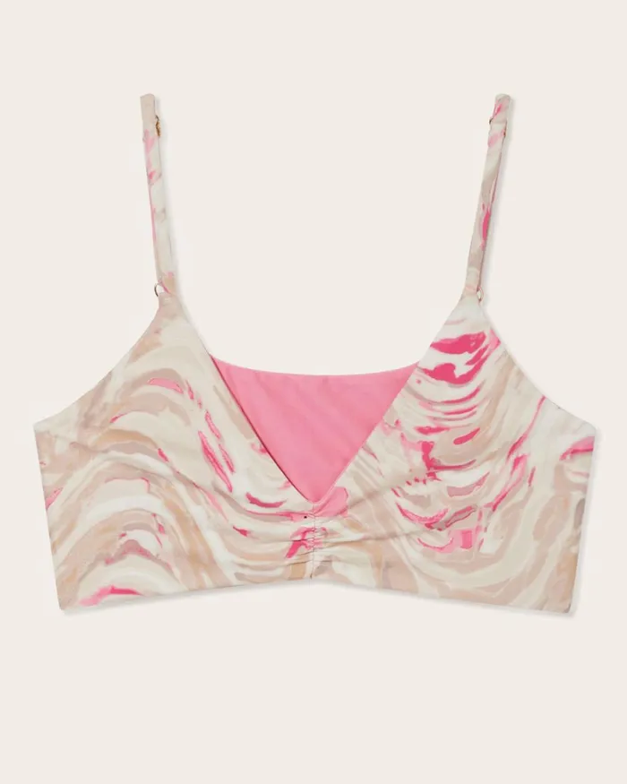Women Bexley Sports Bra Navy Paradise Ramy Brook Activewear