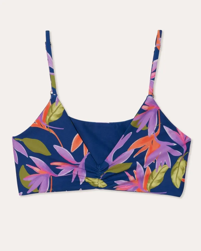 Women Bexley Sports Bra Navy Paradise Ramy Brook Activewear
