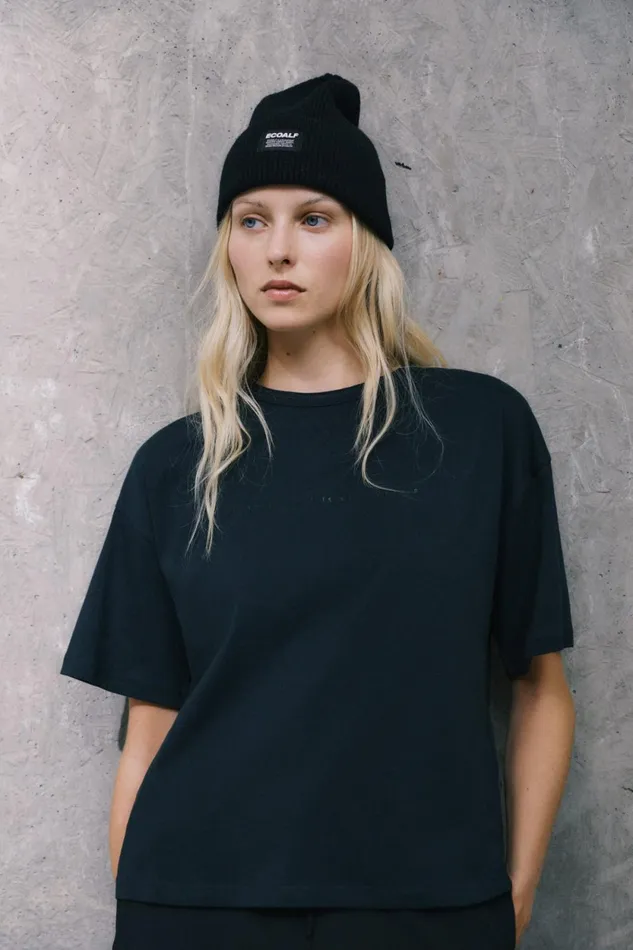 Women Black Odese TShirt Ecoalf TShirts
