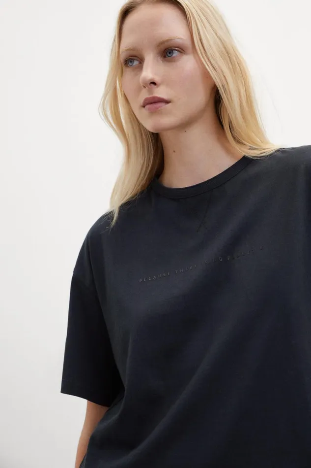 Women Black Odese TShirt Ecoalf TShirts