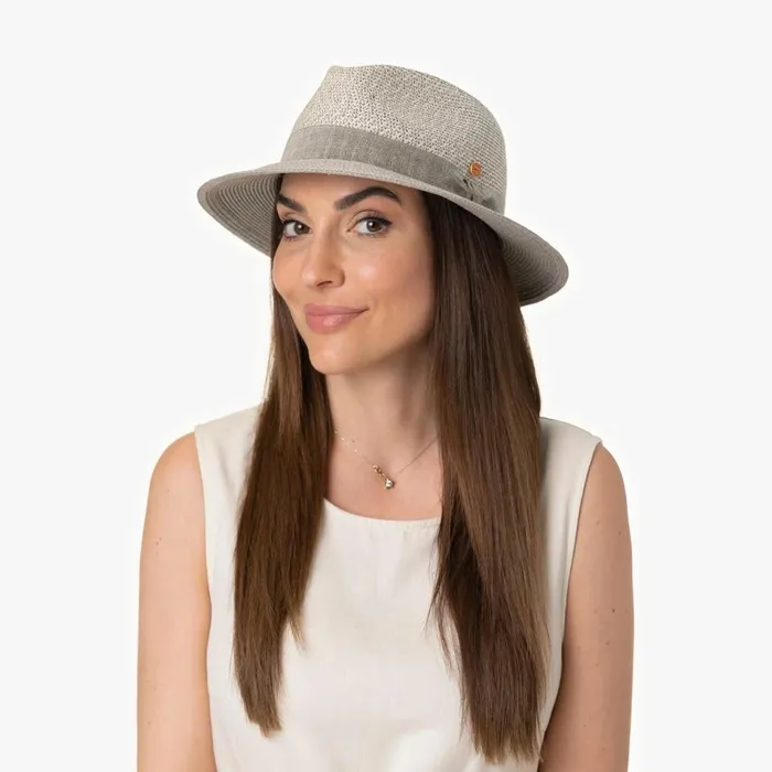 Women Bogart Hats Mayser Mathis Linenmix Hat With UV Protection Gray Women Bogart Hats Mayser Mathis Linenmix Hat With UV Protection Gray
