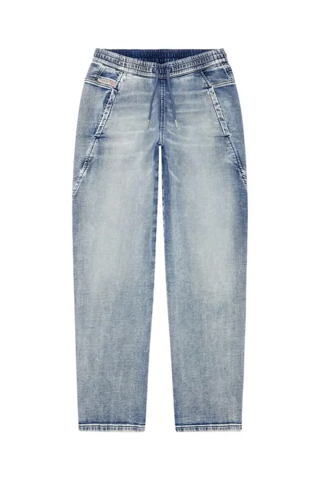 Women Boyfriend Krailey Joggjeans 068fl Medium Blue Diesel Boyfriend Women Boyfriend Krailey Joggjeans 068fl Medium Blue Diesel Boyfriend