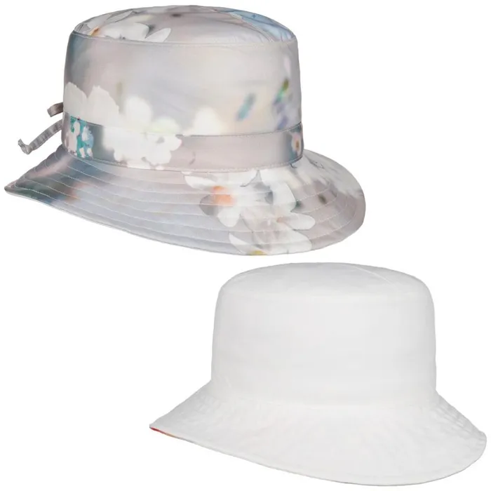 Women Bucket Hats Mayser Allie Color AntiRain Reversible Hat Gray