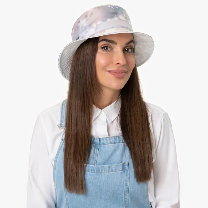 Women Bucket Hats Mayser Allie Color AntiRain Reversible Hat Gray Women Bucket Hats Mayser Allie Color AntiRain Reversible Hat Gray