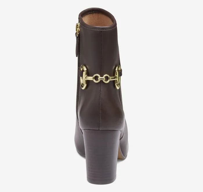 Women Charlotte Bit Bootie Brown Glove Leather JohnstonandMurphy Boots and Booties Women Charlotte Bit Bootie Brown Glove Leather JohnstonandMurphy Boots and Booties