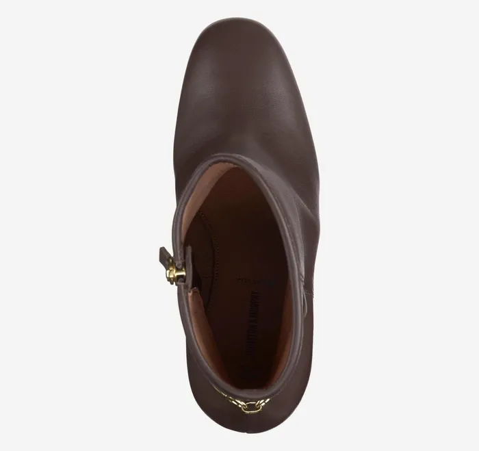 Women Charlotte Bit Bootie Brown Glove Leather JohnstonandMurphy Boots and Booties Women Charlotte Bit Bootie Brown Glove Leather JohnstonandMurphy Boots and Booties