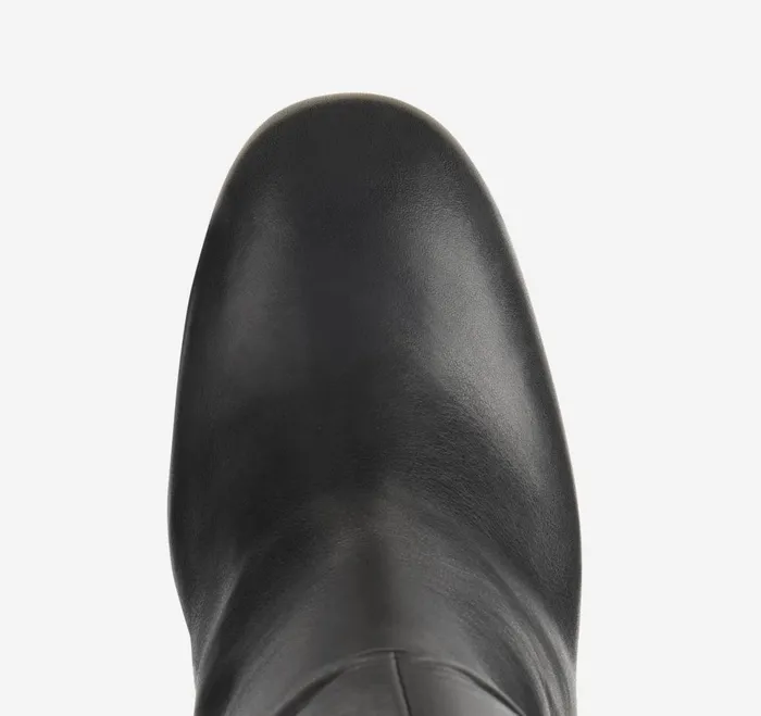 Women Charlotte KneeHigh Boot Black Italian Nappa JohnstonandMurphy Heels and Platform Wedges Women Charlotte KneeHigh Boot Black Italian Nappa JohnstonandMurphy Heels and Platform Wedges