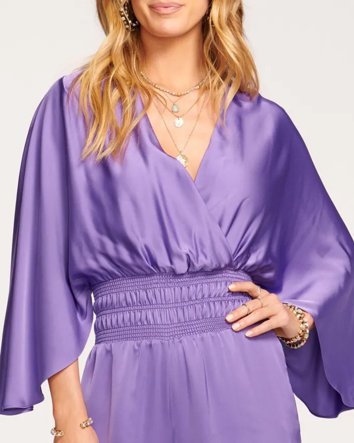 Women Cheri Wide Leg Jumpsuit True Blue Ramy Brook Dresses Women Cheri Wide Leg Jumpsuit True Blue Ramy Brook Dresses